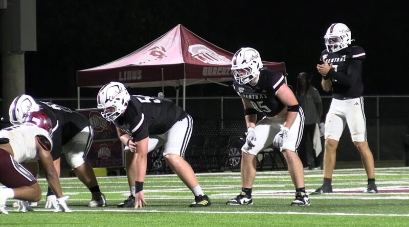 One two punch for Central Wildcats as they turn back the Ouachita Lions 42-21